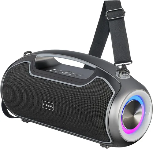Miniatura 11 de Altavoces Bluetooth portátiles inalámbricos de actualización, sonido fuerte de 200W (pico)/graves profundos para fiesta, altavoz impermeable al aire
