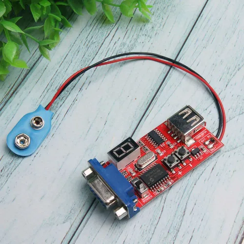 Miniatura 2 de Comimark 2 unids VGA generador de señal LCD pantalla probador 7V-12V entrada de energía
