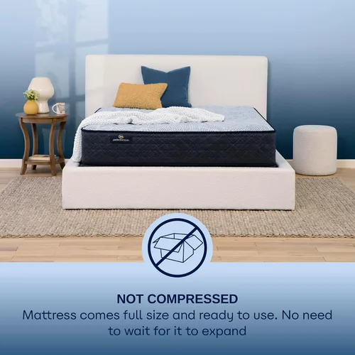 Miniatura 2 de Serta Perfect Sleeper Enhanced - Colchón Twin de 12 pulgadas - Firme, Espuma Viscoelástica de Gel Refrigerante, Resortes Interiores de Bolsillo