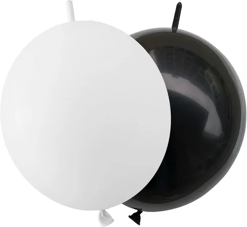 Miniatura 28 de IN-JOOYAA Globo de látex rosa bebé de 6 pulgadas, 100 globos de enlace rápido para decoración de fiestas