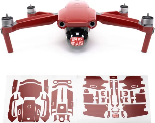 Miniatura 10 de Wrapgrade Unidad Principal Skin Compatible con DJI Mavic Air 2 (Titanio)
