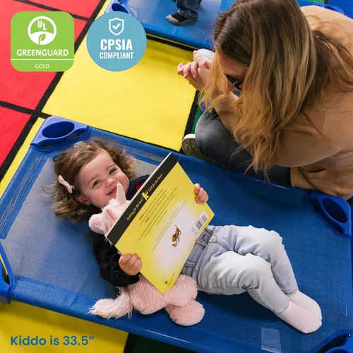 Miniatura 7 de ECR4Kids - Cama apilable para niños, para el cuidado diurno