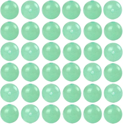 Miniatura 42 de Cuentas de piedra natural, 100 cuentas redondas de obsidiana negra de 0.315 pulgadas (0.315 in), cuentas sueltas de piedra auténtica