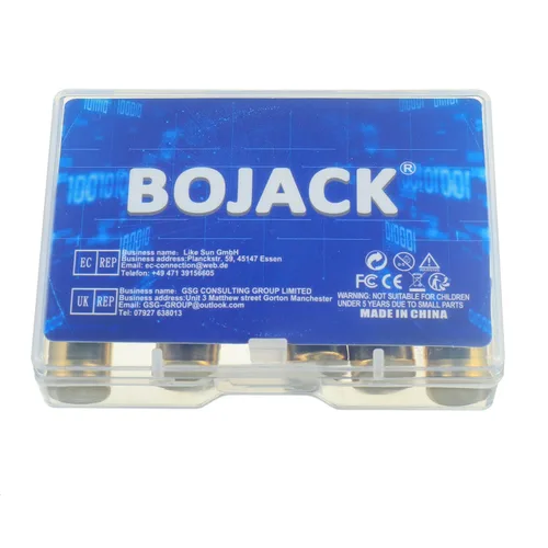 Miniatura 5 de BOJACK 30A Fusible chapado en oro de vidrio para audio de coche/auto/audio estéreo marino AGU para protección de potencia del amplificador