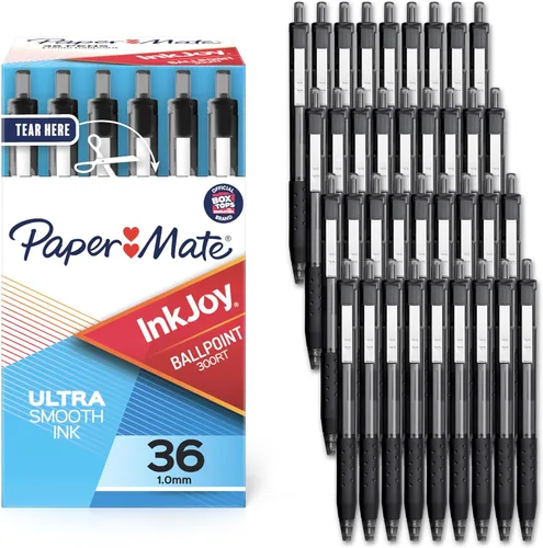 Paper Mate InkJoy 100RT Bolígrafos retráctiles, punta mediana