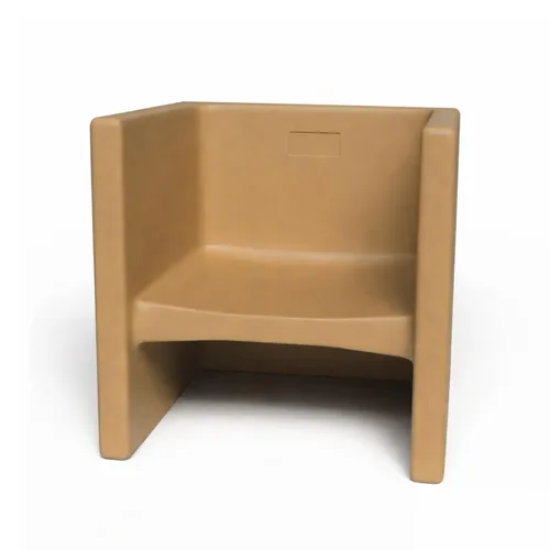 Miniatura 23 de Children's Factory Silla cúbica 3 en 1 para niños, muebles de aula de asientos flexibles, paquete de 1, color verde