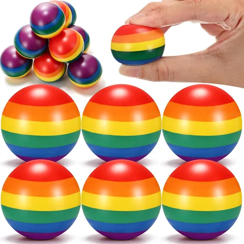 Miniatura 8 de Arrowbash 12 piezas de mini bolas de estrés con cara para niños, pelotas de espuma para apretar con cara divertida para niños y niñas, para aliviar