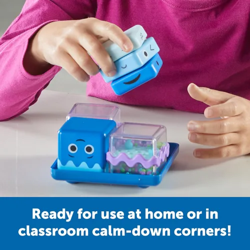 Miniatura 4 de Learning Resources Cool Down Cubes Juego Sensorial de Juguetes de Jugar - Actividades de Rincón Tranquilo para Niños, Habilidades de Regulación