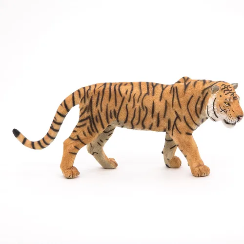 Miniatura 10 de Papo -Pintado a mano - Figurita -Wild Animal Kingdom - Tigre -50004 -Coleccionable - para niños - Adecuado para niños y niñas- a partir de 3 años