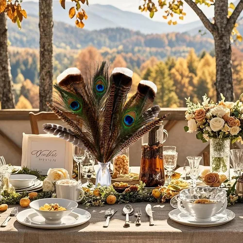 Miniatura 8 de Ballinger Plumas de faisán naturales grandes – 8-12 pulgadas, 4 estilos, 15 plumas de manualidades surtidas a granel, plumas de pavo real faisán