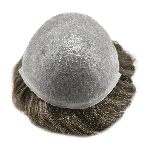 Miniatura 33 de Toupee for Men Human Hair Pieces Ultra Thin Skin Mens Toupee Hair Replacement System Mens Hair Units for Men