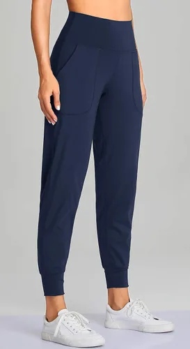Miniatura 48 de Oalka - Pantalones deportivos para mujer, con cintura alta y bolsillos, para hacer deporte, yoga y entrenar