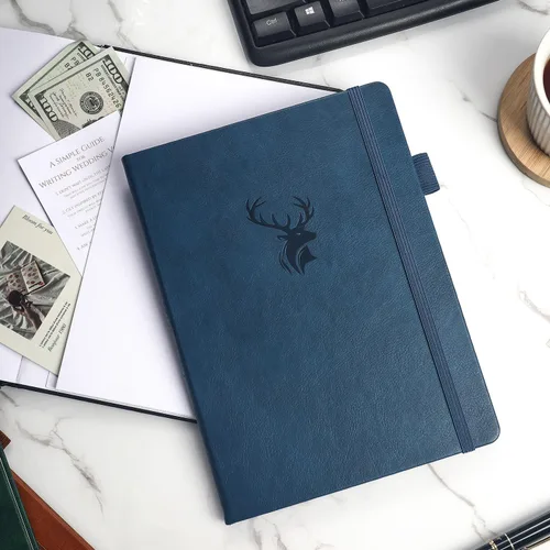 Miniatura 21 de molekaus Diario de notario, libro de registro de notario, diario público para actos notariales con 236 entradas de registro notarial, páginas Verde