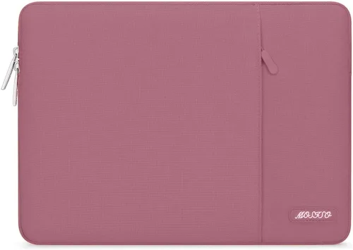 Miniatura 9 de MOSISO Funda vertical de poliéster con bolsillo para laptop de 15, 15.6 y 16 pulgadas, para computadora MacBook Pro 16 M4, M3, M2 y M1, HP, Acer