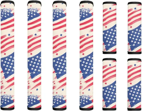 Miniatura 31 de America250 Refrigerator Door Handle Covers Set of 8 Fridge Oven Dishwasher Kitchen Appliance Protector for 250 Years of American Independence Get