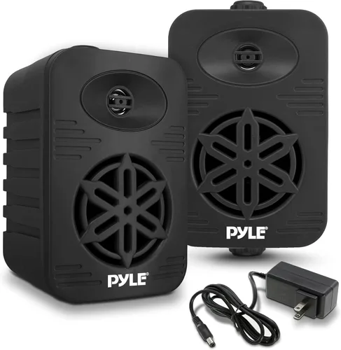 Miniatura 21 de PyleUsa Par de altavoces Bluetooth para interiores y exteriores, 500 W, doble impermeable, 5.25 pulgadas, sistema de altavoces de rango completo