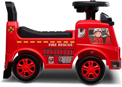 Miniatura 9 de VEVOR Coche de Paseo con Empuje para Niños Pequeños, Edades 19+ Meses, Coche de Carreras, Juguete de Paseo para Niños Pequeños que Pasa de Sentado a