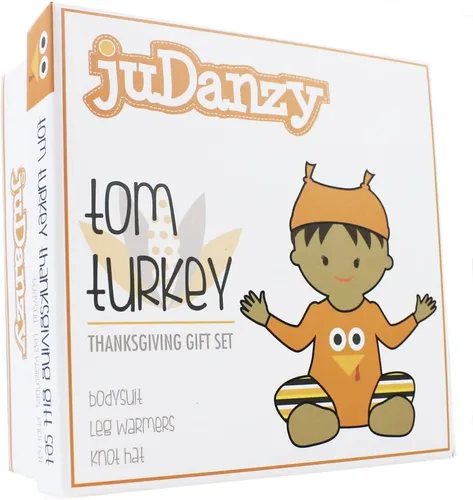 Miniatura 2 de juDanzy caja de regalo con conjunto para bebé, diseño navideño y Halloween.