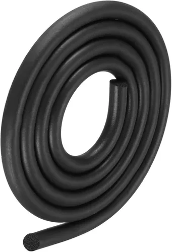 Miniatura 11 de METALLIXITY Tira de sellado de goma de espuma (0.157 in de diámetro x 19.7 ft de largo), 1 unidad, tira redonda de goma EPDM para reparación