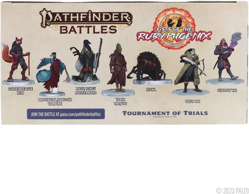Miniatura 4 de WizKids Pathfinder Battles: Fists of The Ruby Phoenix - Juego de caja del Torneo de Pruebas