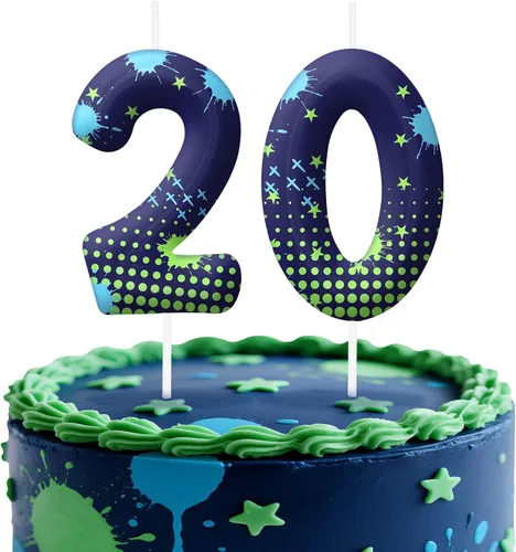 Miniatura 111 de Velas de cumpleaños con el número 0 de béisbol, decoración de pastel con temática de béisbol para niños y niñas, decoraciones de pasteles