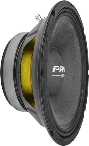PRV AUDIO 10MR650A 10 Pulgadas Altavoz de Rango Medio, 8 Ohm, 650 Vatios, 97.5 db, Bobina de Voz de 2.5 Pulgadas Serie Alto Audio de Rango Medio de