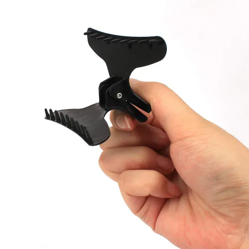 Miniatura 5 de CIEHER - Pinzas para el cabello para mujer, paquete de 24 pinzas para el cabello para peinar, pinzas para el cabello de mariposa, pinzas para Negro
