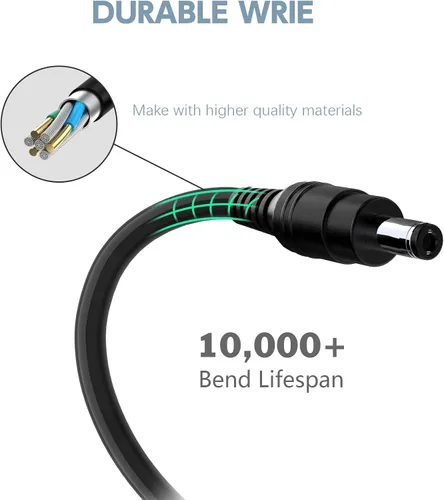 Miniatura 4 de Cable de alimentación de 18 V compatible con Cricut Explore Air 2, Maker, Cricut Expression 2, Cricut Create, Cricut Cake Mini, Explore, Explore