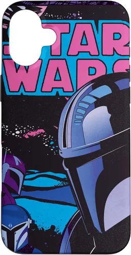 Miniatura 22 de Carcasa de cómic retro para iPhone 16 Star Wars The Mandalorian Bounty Hunters
