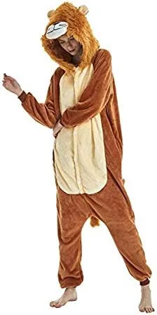 Miniatura 3 de Pijama unisex para adultos, para disfraz de león, disfraz de Halloween