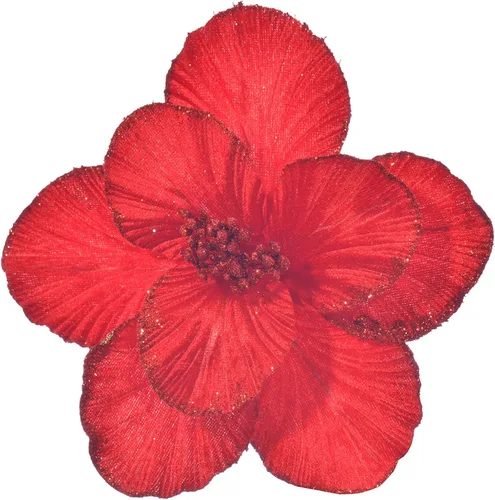 Miniatura 10 de Adornos de Flor de Magnolia Artificial de Navidad, Adornos de Árbol de Navidad, Ramas de Flores, Pack de 10 para Árbol de Navidad, Fiesta, Boda
