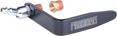 Miniatura 3 de Freeman PSTHSF – Gancho neumático de aluminio de 1 pulgada para herramienta con accesorio industrial recto de 1/4 pulgada