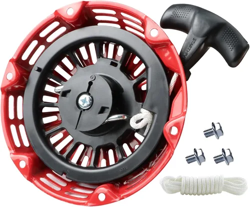 WOTIAN Conjunto de arranque GX160 compatible con Honda GX120 GX200 5.5HP 6.5HP Piezas de repuesto del motor 28400-Z4M-306ZB 27400-Z1T-702 Arrancador