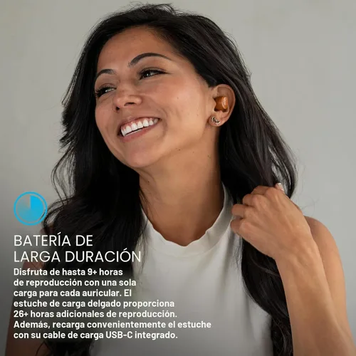 Miniatura 3 de JLab Go Air Pop+ Tones Auriculares inalámbricos verdaderos, auriculares intraurales, auriculares Bluetooth, auriculares de reproducción de 35 horas