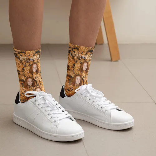 Miniatura 4 de Calcetines con fotos personalizados actualizados con caras - Imprime tu imagen, foto - Regalos divertidos personalizados para hombres y mujeres