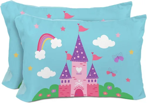 Miniatura 10 de Sunny Side Up Bluey & Bingo - Juego de 2 fundas de almohada reversibles, fundas de almohada de doble cara, ropa de cama súper suave para niños