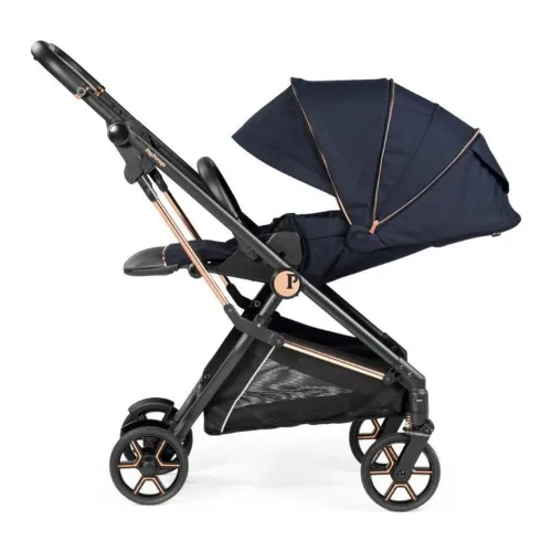 Miniatura 3 de Peg Perego Vivace Cochecito, brillo azul (azul y cobre)