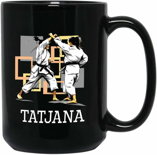 Miniatura 10 de Taza de café de fútbol personalizada con nombre, regalos para hombres, mujeres, amantes del fútbol, taza de cerámica negra personalizada de 11 onzas
