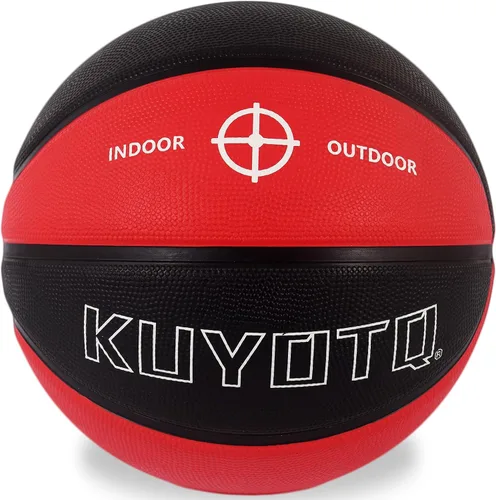 Miniatura 23 de KUYOTQ Kids Toddler Youth Adult Size 3/4/5/6/7 Basketball 22/25.5/27.5/28.5/29.5" Thickened Rubber or Faux Leather Indoor Outdoor Basketball for