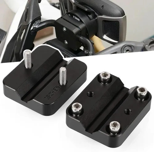 Tenere 700 Navigator Holder 0.472 in/0.630 in GPS Soporte de teléfono móvil AMPS para R1200GS LC ADV R1250GS S1000XR CRF1000L F800GS (negro)