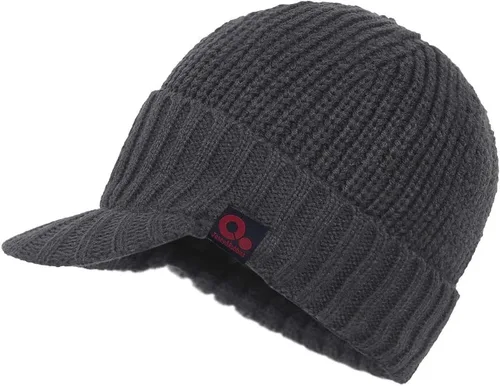 Miniatura 21 de Janey&Rubbins Gorro de punto diario con orejeras con forro polar y calavera