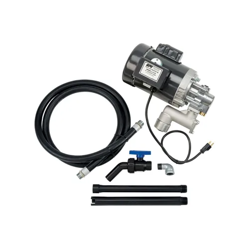 Miniatura 6 de GPI - Bomba de transferencia de aceite de servicio pesado L5132 para fluidos de alta viscosidad, 32 QPM/8 GPM, 115/230 voltios CA (142100-02)