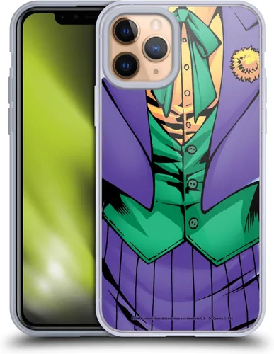 Miniatura 174 de Head Case Designs Funda de gel suave con licencia oficial de The Joker DC Comics The Killing Joke Character Art compatible con Apple iPhone 11 Pro