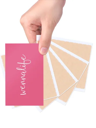 Miniatura 25 de WENNALIFE Extensiones de cabello con pestañas de cinta de repuesto de doble cara, sin residuos, transparentes para extensiones adhesivas, 72 Cinta
