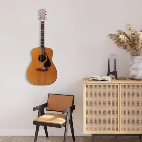 Miniatura 8 de EXCEART Gancho de pared de guitarra acrílica transparente, gancho de montaje invisible para guitarra acústica/eléctrica, violín, ukelele, soporte