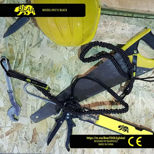 Miniatura 8 de BearTOOLS 0921S - Cordón para herramientas con conector único y extremo de bucle ajustable, longitud estándar, límite de peso máximo de 17.6