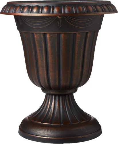 Miniatura 16 de Arcadia Garden Products PL20BG Maceta Urna Clásica Tradicional de Plástico Interior/Exterior, 10" x 12", Beige
