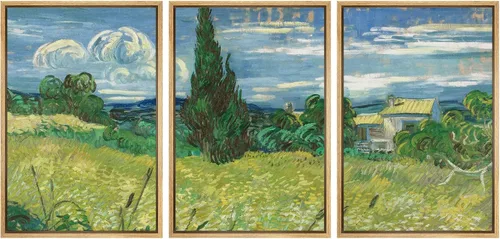 Miniatura 122 de Lienzo decorativo para pared - cuadro con estampado Giclée para decoración del hogar Noche estrellada sobre el Ródano