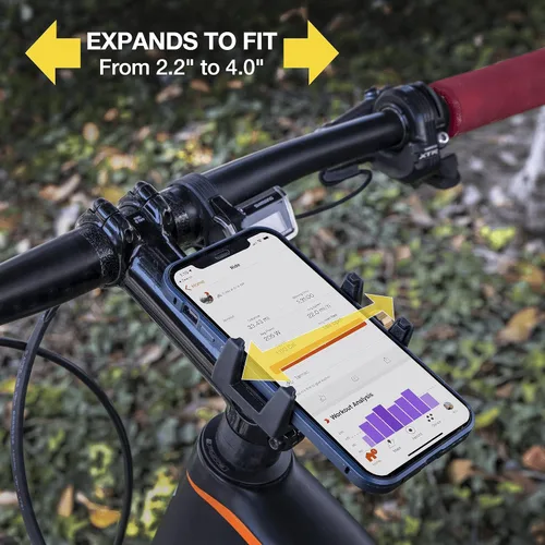 Miniatura 4 de Scosche BMG1-SP Handleit Pro - Soporte para manillar de bicicleta con soporte ajustable de 3,5 pulgadas para smartphone/dispositivos móviles