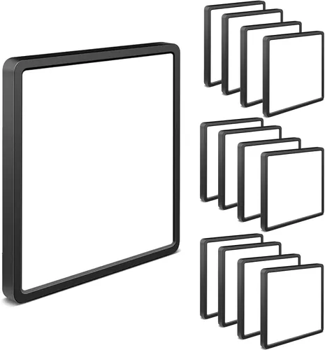 Miniatura 10 de 2Pack Lámpara de techo empotrada de 12 pulgadas 28W LED, lámpara de techo cuadrada de 3200LM 6000K blanca delgada de panel plano, lámpara de techo